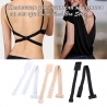 Комплект удължители за сутиен за гол гръб Low Back Bra Strap