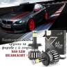 Комплект диодни крушки за фарове с 6 страни X6S LED Headlight H4