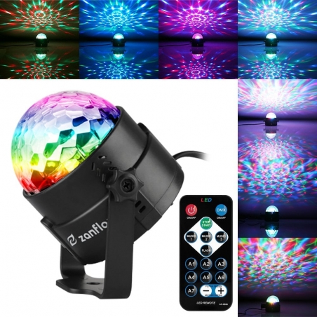 Disko-lampa-s-distancionno-LED-Party-Light-LED-Party-Light