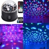 LED Disco лампа с вграденa блутут тонколонка Disco Party Light