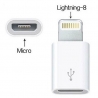 Адаптер - преходник от micro USB към 8 pin Lightning конектор на Apple