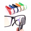 Eyeglasses Cleaner Mini Microfiber Clip sunglasses cleaning brush