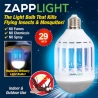 ZAPPLIGHT: LED крушка 9W=60W с вграден UV унищожител на комари и вредители