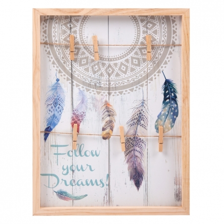 Tablo-za-snimki-i-belezki-Dreamcatcher-s-6-sipki-30-h-40-sm-1173183