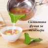 Силиконова фуния за тенджери Silicone funnel