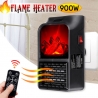 Портативна мини печка с ефект пламък Flame Heater 900W