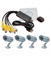 DVR адаптер 4 канален USB вход