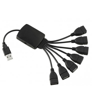 USB HUB 7 PORT със захранване на 220V