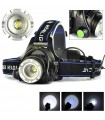 Челник за глава LED Headlamp Zoom фокус с акумулаторни батерии