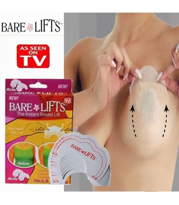 Лепенки за повдигане на бюста Bare Lifts - 10 бр.