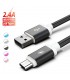 USB-C кабел за зареждане на телефон или таблет и трансфер на данни