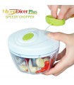 Ръчен механичен чопър за плодове и зеленчуци Nicer Dicer Plus