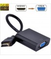 Адаптер за конвертиране от HDMI към VGA HDMI мъжко към VGA женско1080p