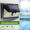 Двойна соларна LED лампа със сензор Solar Induction Lamp 1828B