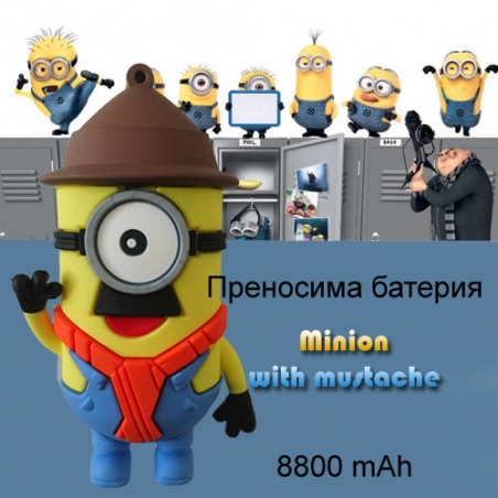 Prenosima-bateria-Minion-with-Mustache-8800-mAh-3611